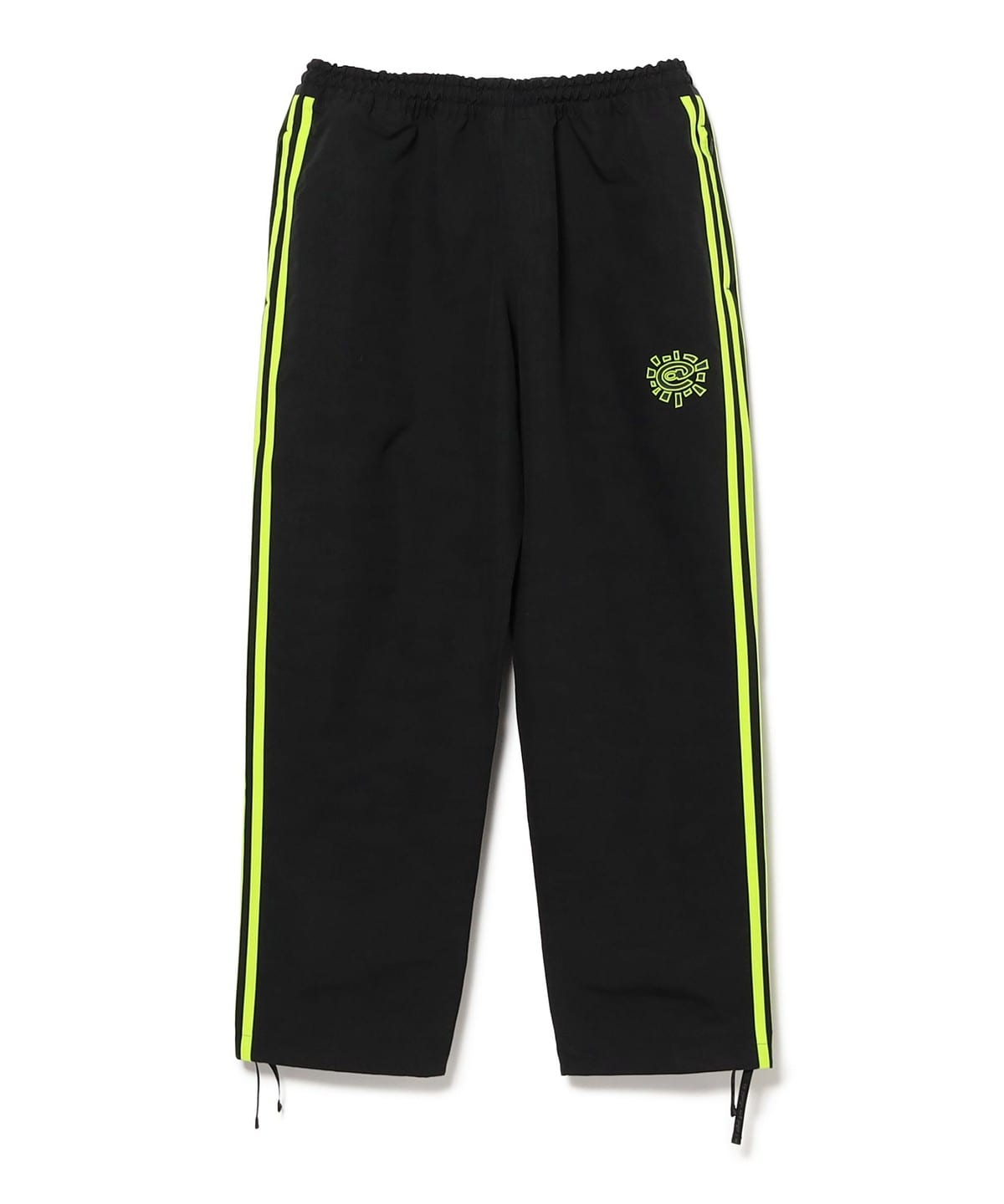 adidas アディダス × always / Wind Track Pants パンツ MEN BLACK/LIME GREEN XXL adidas アディダス × always / Wind Track Pants パンツ MEN BLACK/LIME GREEN XXL