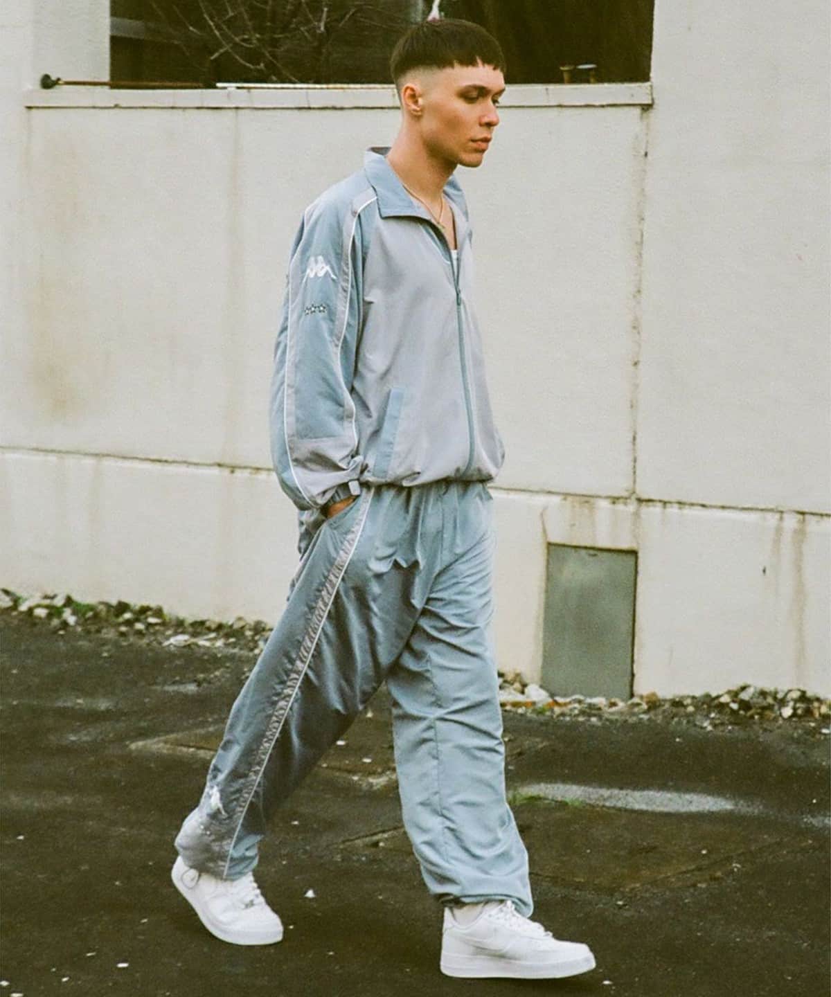 Cabaret Poval × Kappa / Acromatico Track Pant パンツ MEN GREY L Cabaret Poval × Kappa / Acromatico Track Pant パンツ MEN GREY L