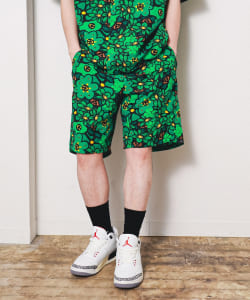 ▲PUTS  / 総柄 SHORTS by Winiche & Co.