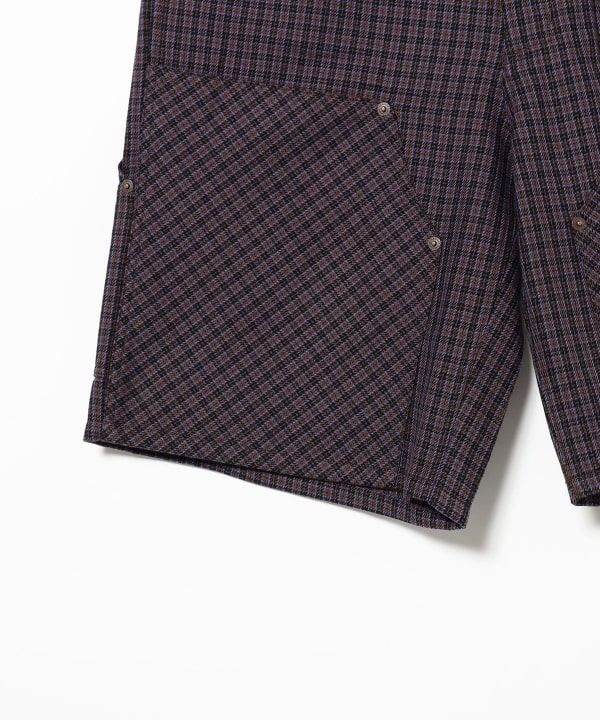 BEAMS T（ビームスT）BoTT / Plaid Double knee Short（パンツ