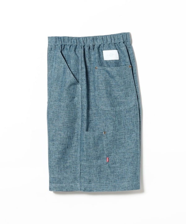 パンツ WHIMSY / LINEN PAINTER BAGGY SHORT MINT WHIMSY LINEN PAINTER BAGGY SHORT MINT | DUBDAB