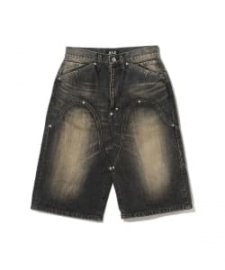 FAF（Fake As Flowers）/ Newcommune Baggy Denim Shorts
