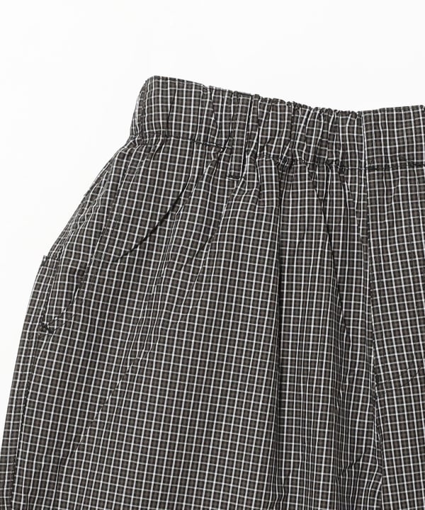 DeMarcoLab / PLAID JUMBO SHORTS
