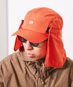 ▲C.P. Company / CHROME-R NECK FLAP CAP