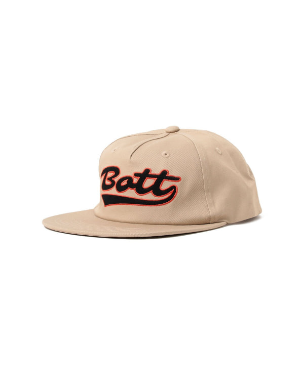 BEAMS T（ビームスT）BoTT / Script Logo 5 Panel Cap（帽子 キャップ