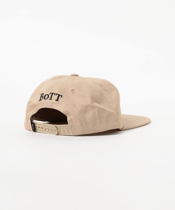 BEAMS T（ビームスT）BoTT / Script Logo 5 Panel Cap（帽子 キャップ