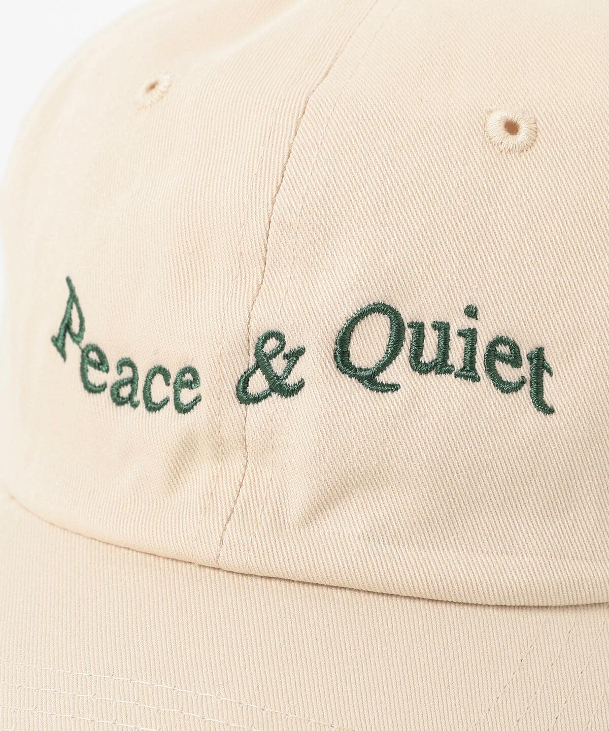 BEAMS T（ビームスT）Museum of Peace & Quiet / Wordmark CAP（帽子 