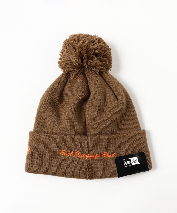 BEAMS T BEAMS T BoTT NEW ERA / OG Logo Cuffed Pom Beanie