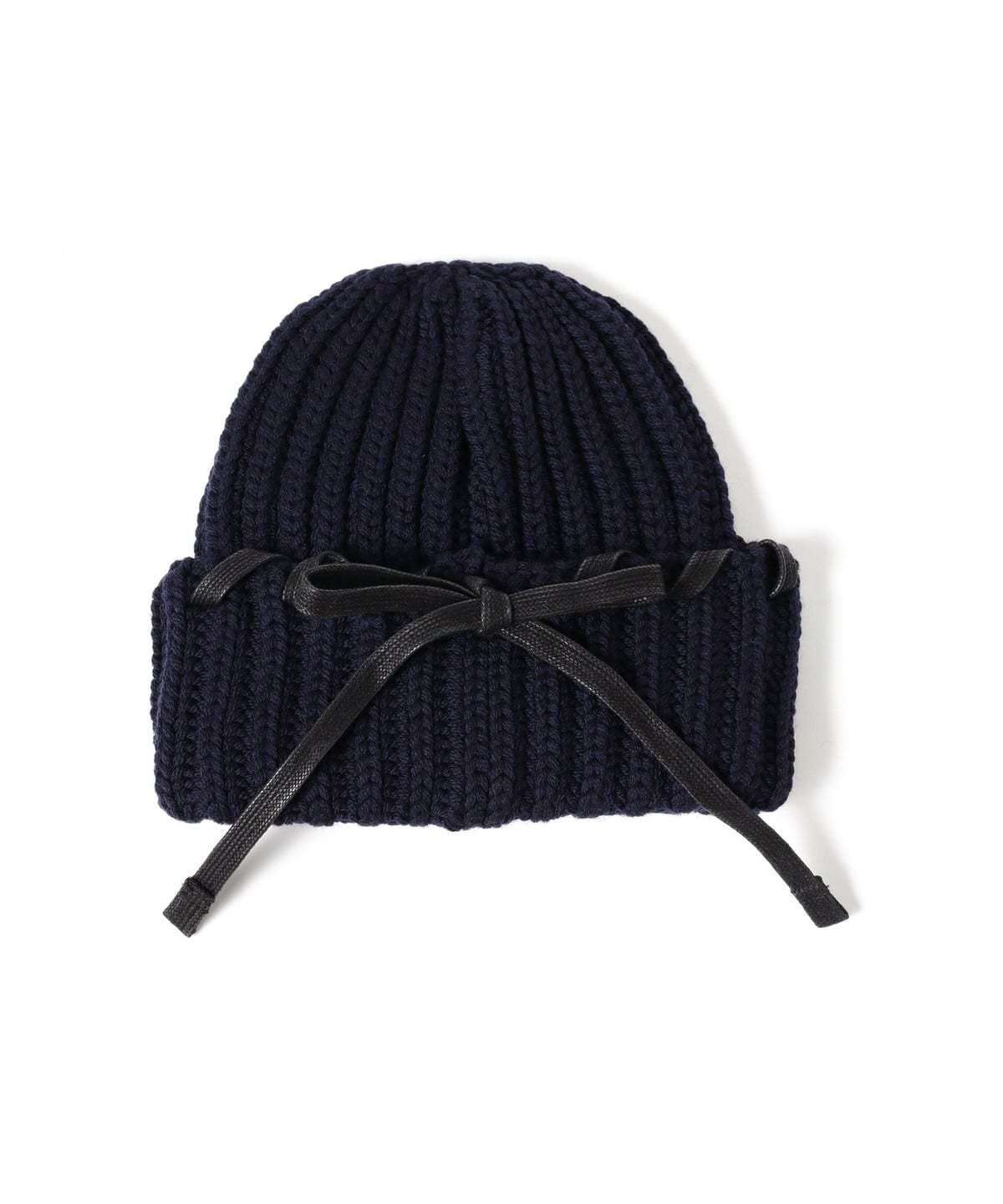 THAMES MMXX. / WHIPSTITCH BEANIE 帽子 MEN NAVY FREE THAMES MMXX. / WHIPSTITCH BEANIE 帽子 MEN NAVY FREE