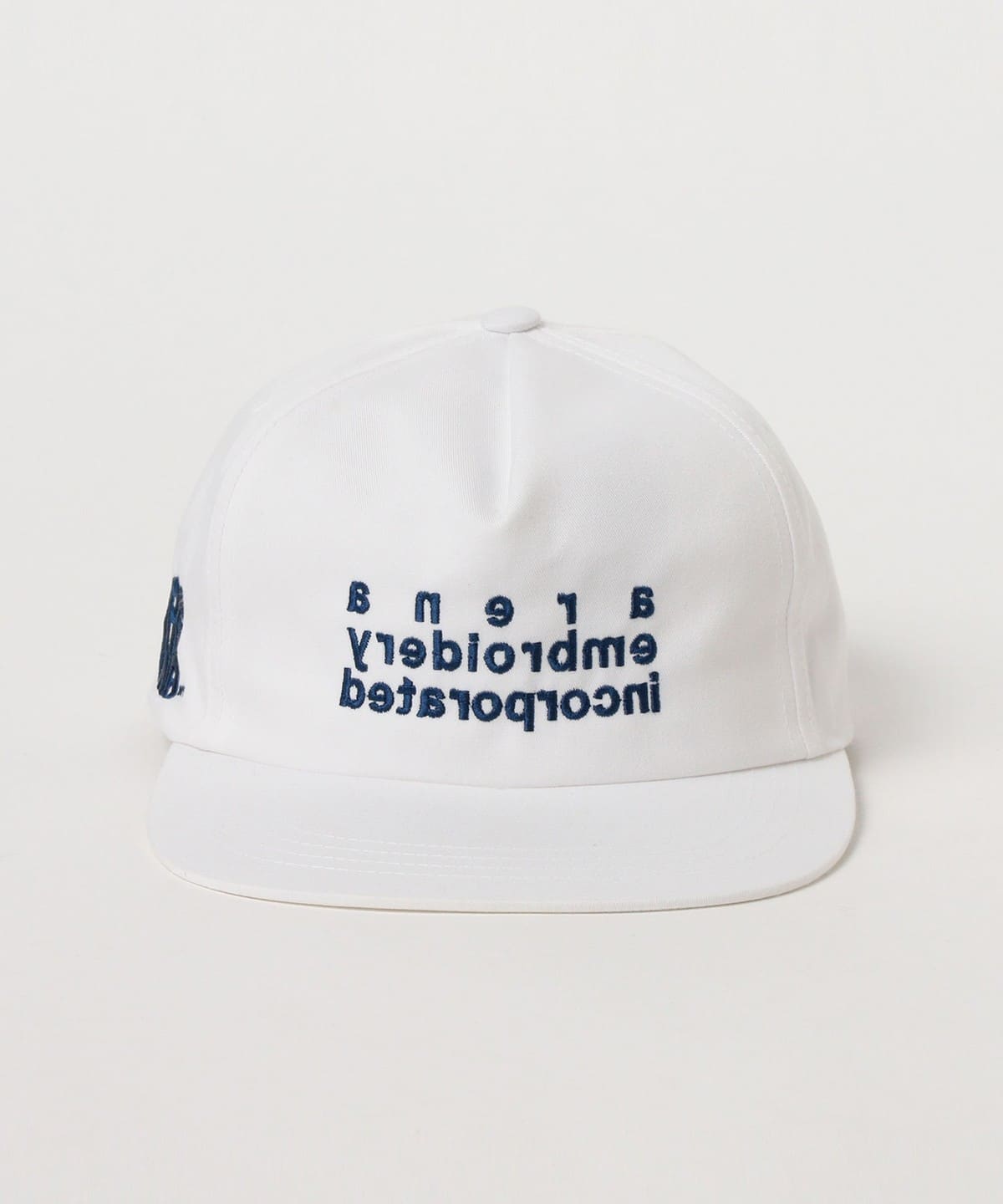 【別注】Arena embroidery / shophat 5panel Cap 帽子 MEN WHITE FREE 【別注】Arena embroidery / shophat 5panel Cap 帽子 MEN WHITE FREE
