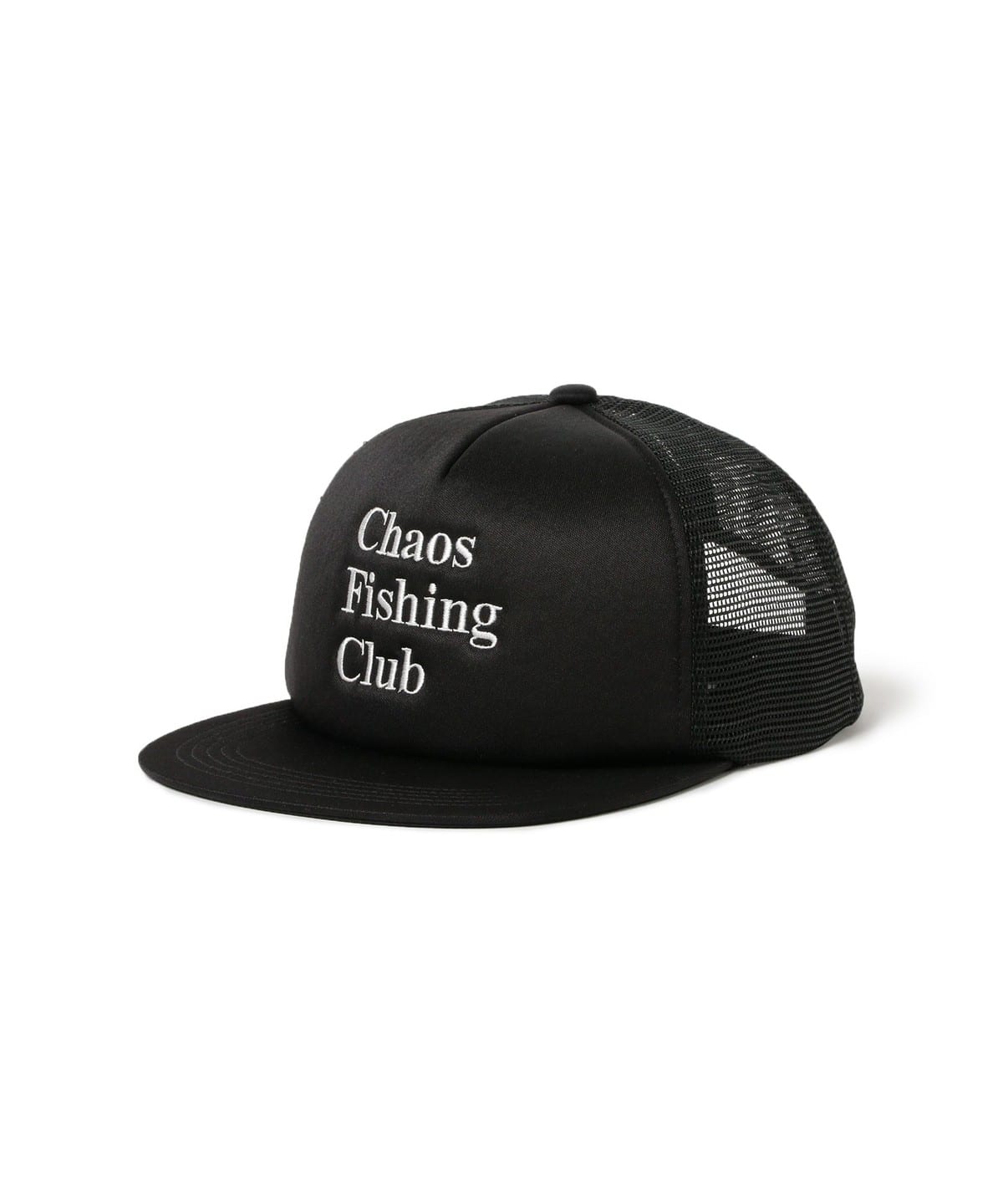 Chaos Fishing Club カオス フィッシング クラブ / Logo Mesh Cap 帽子 MEN BLACK FREE Chaos Fishing Club カオス フィッシング クラブ / Logo Mesh Cap 帽子 MEN BLACK FREE