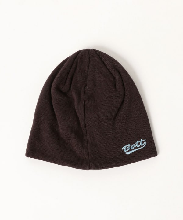 BEAMS T（ビームスT）BoTT / B Logo Skull Cap Beanie（帽子 ニット