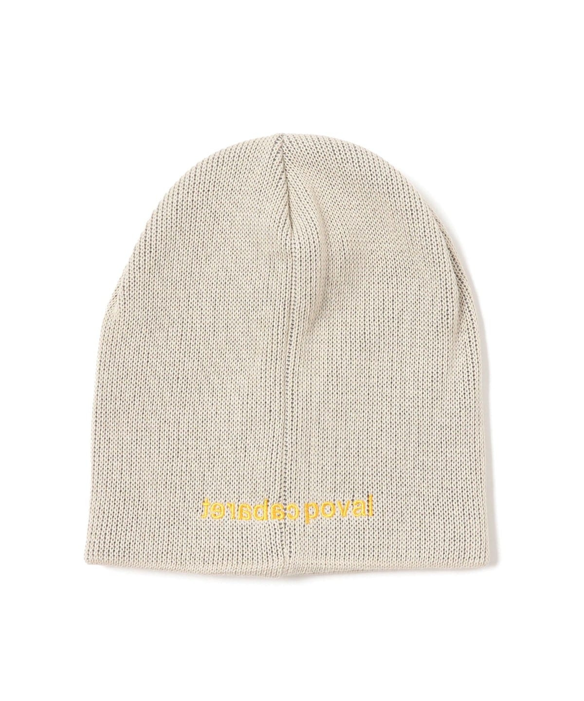 Cabaret Poval / No Beanie 帽子 MEN GREIGE FREE Cabaret Poval / No Beanie 帽子 MEN GREIGE FREE