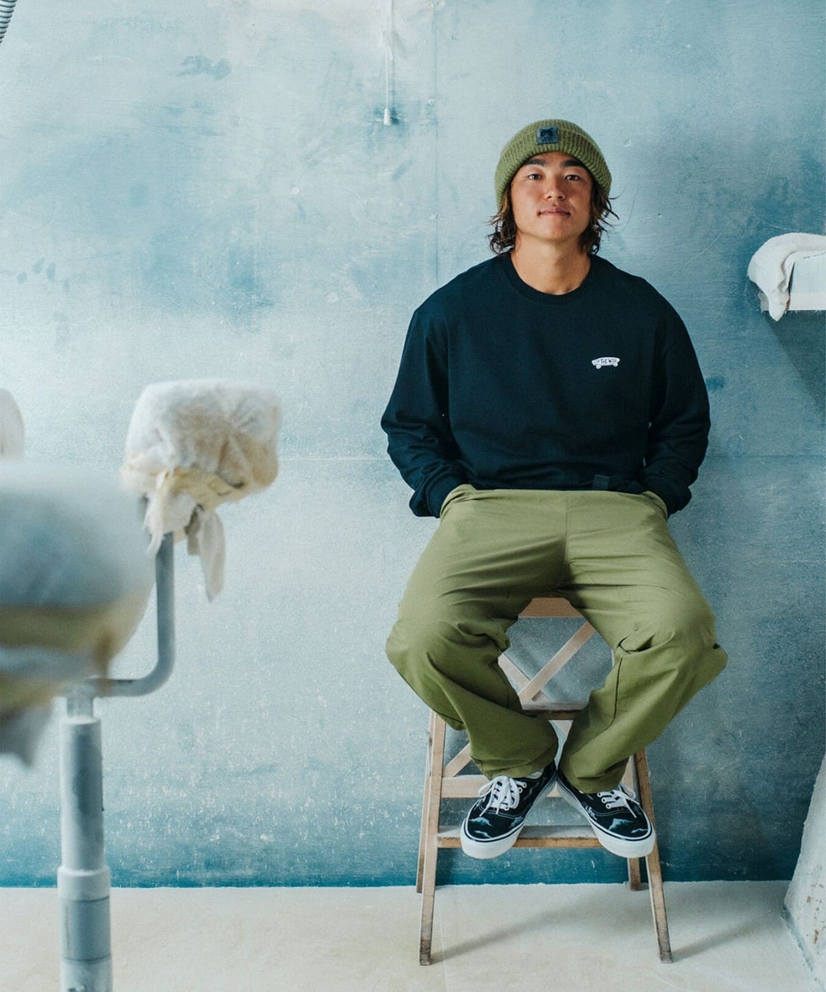 BEAMS T（ビームスT）Vans × Yusuke Hanai / Beanie（帽子 ニット