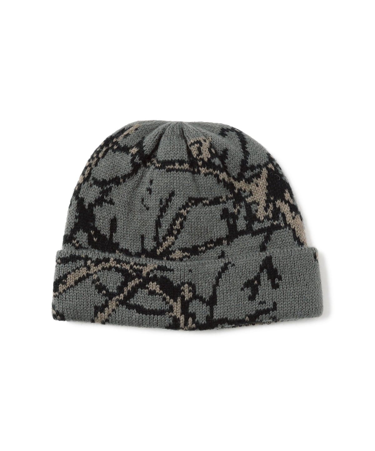 BEAMS T（ビームスT）DeMarcoLab / GHOSTREE CAMO MOHAIR BEANIE（帽子
