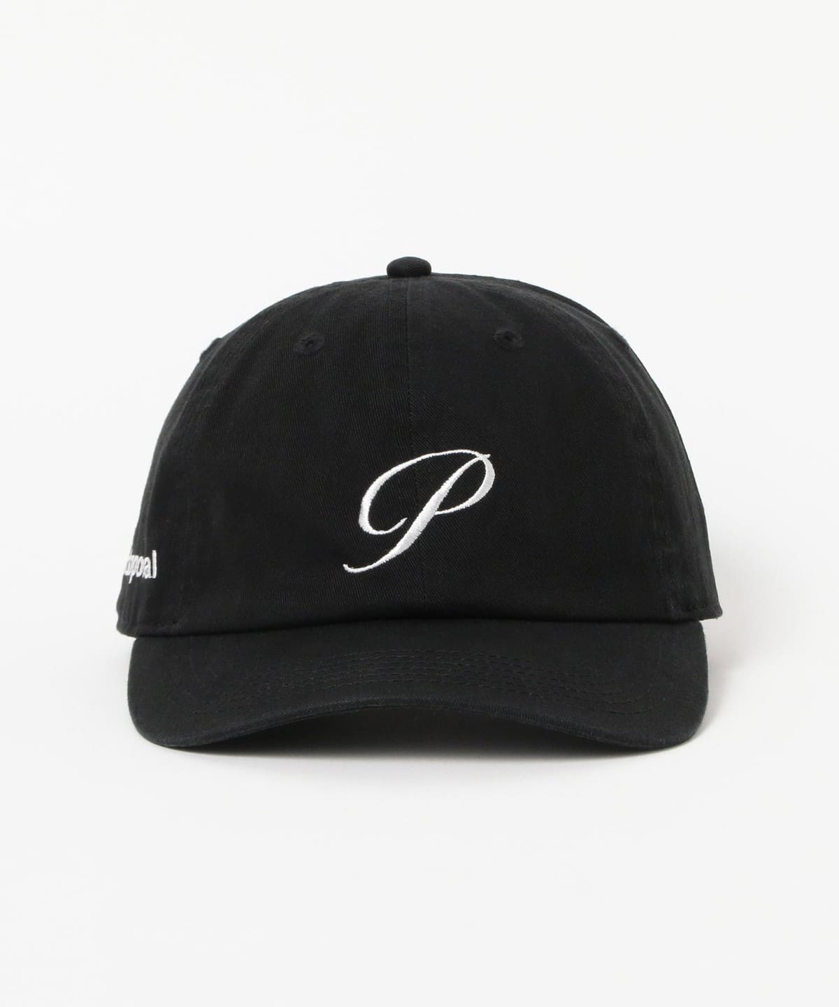 BEAMS T（ビームスT）Cabaret Poval / P Logo 6-Panel Cap（帽子