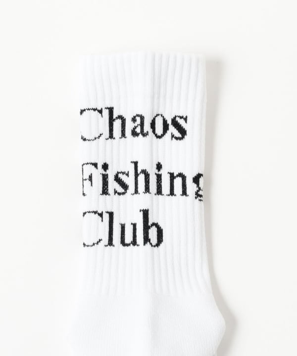 BEAMS T（ビームスT）Chaos Fishing Club / 1Pac Logo Socks