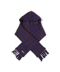 ▲BoTT / Houndstooth Hooded Scarf