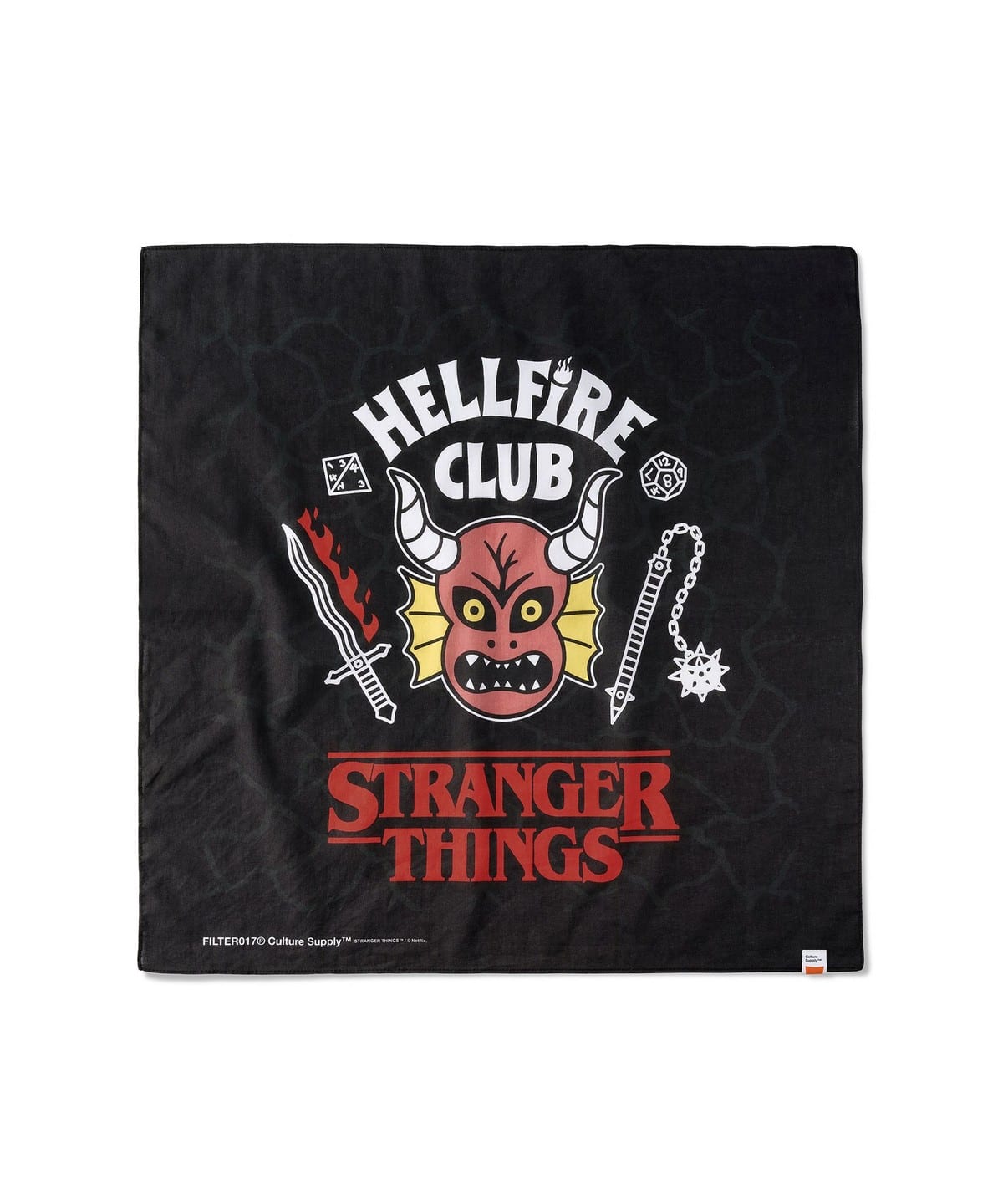 Stranger Things / Bandana 財布・小物 MEN FIRE CLUB FREE Stranger Things / Bandana 財布・小物 MEN FIRE CLUB FREE