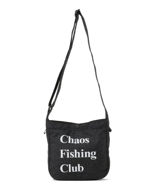 chaos fishing club トートバッグ ブラック 黒 バッグ トート - トート 