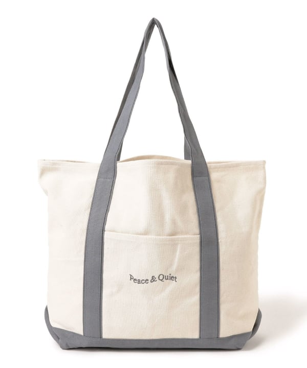 BEAMS T（ビームスT）Museum of Peace & Quiet / Classic Wordmark Boat Tote Bag（バッグ  トートバッグ）通販｜BEAMS