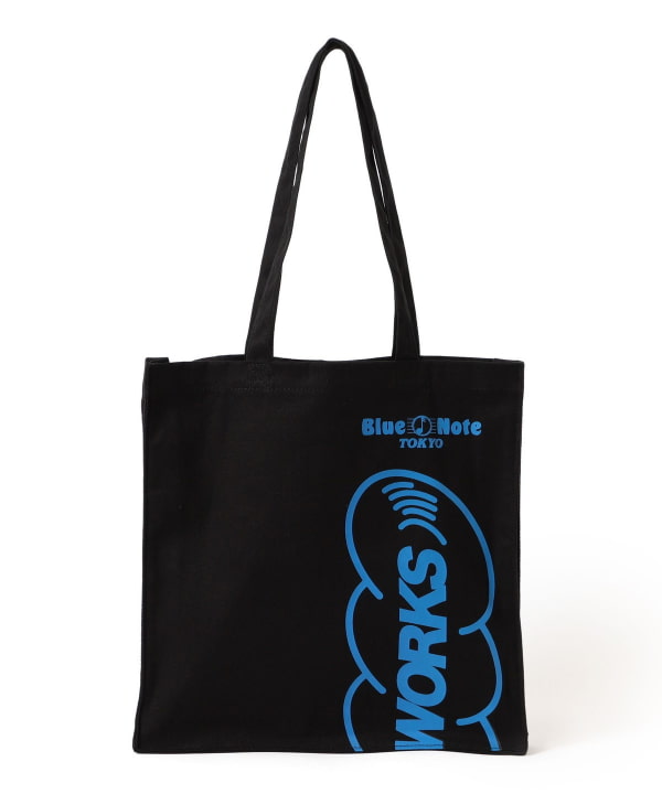 BEAMS T (BEAMS T) [Special order] Blue Note Tokyo × BOOKWORKS / LOGO TOTE (Bag  Tote bag) for sale | BEAMS