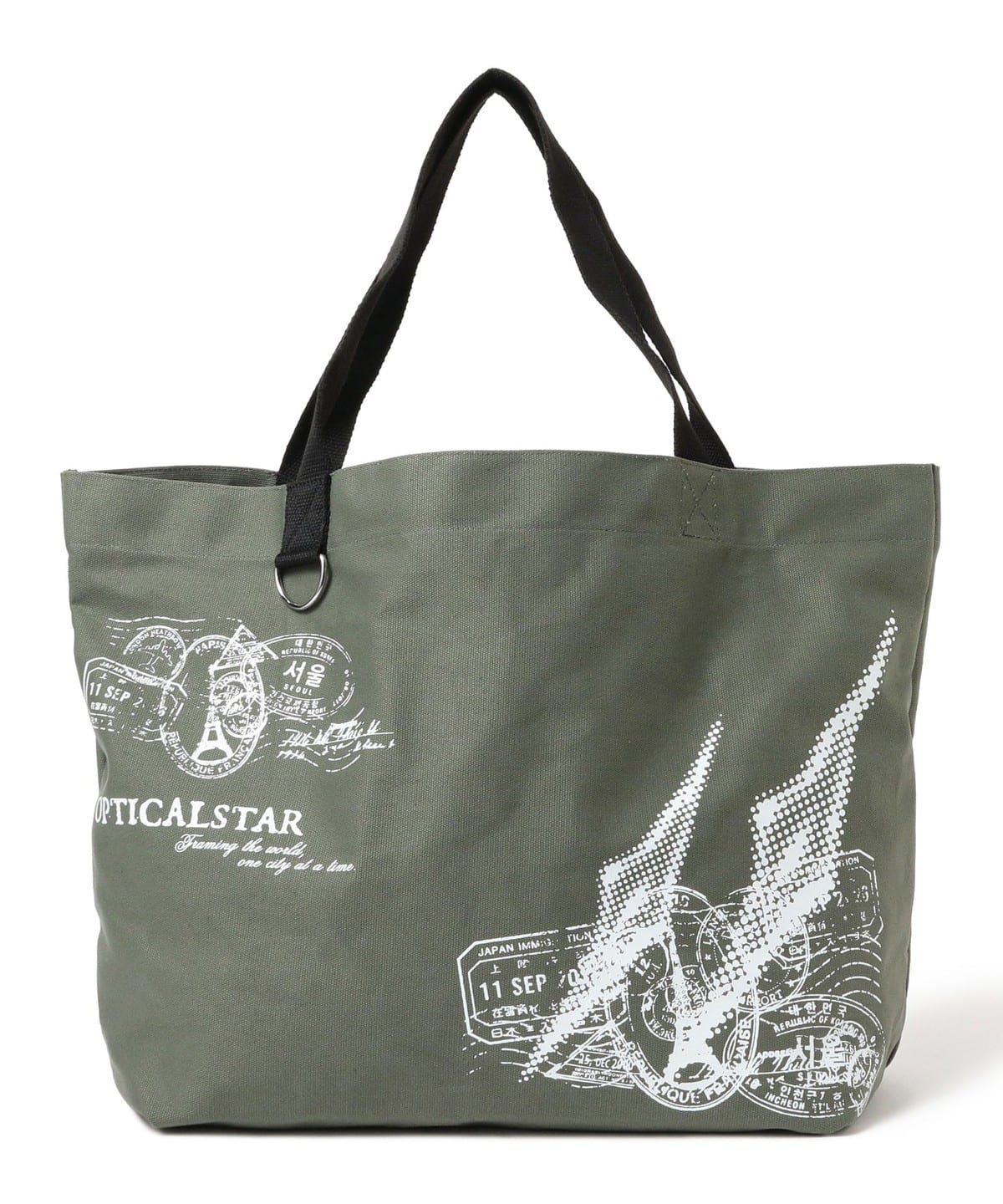 OPTICALSTAR トートバッグ BEAMS T（ビームスT）OPTICALSTAR / Tote Bag（バッグ トートバッグ