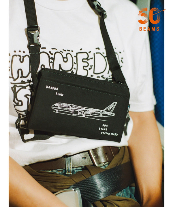 ANA × BEAMS / AIRPLANE Multi Shoulder Pouch