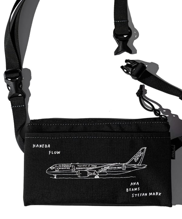 ANA × BEAMS / AIRPLANE Multi Shoulder Pouch