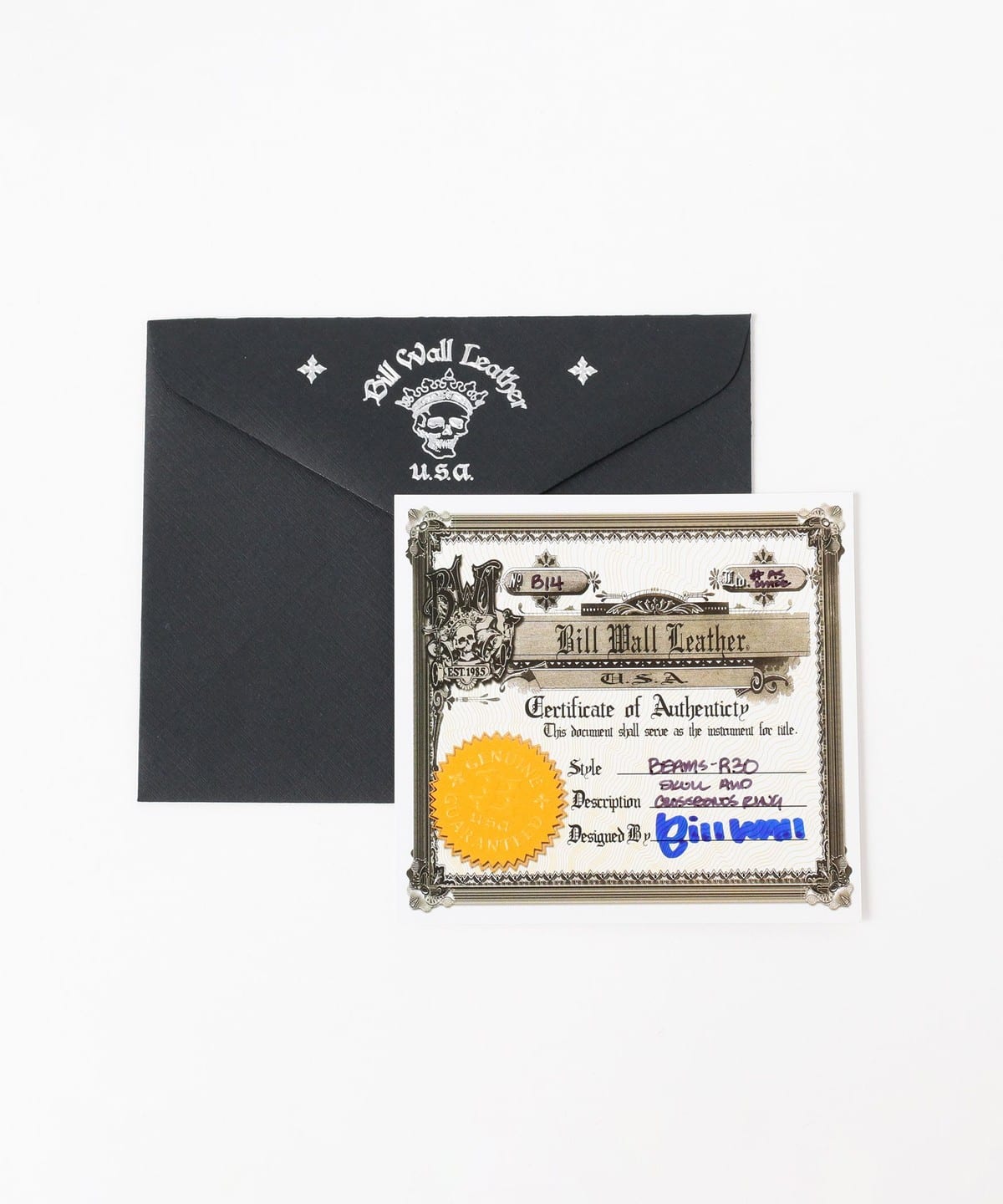 Bill Wall Leather（ビルウォールレザー）【EXCLUSIVE】Crossbones