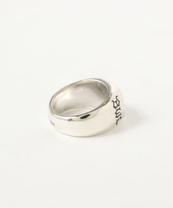 【EXCLUSIVE】Happy Face Signet Ring