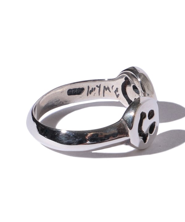Double Happy Face Free Ring