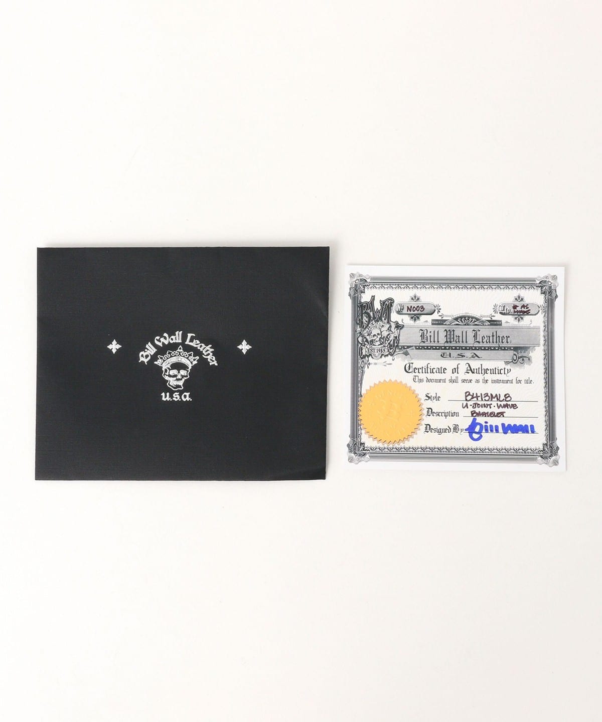 Bill Wall Leather（ビルウォールレザー）B413 - U-Joint Bracelet