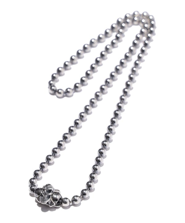 Bill wall leather ball chain necklaceアクセサリー