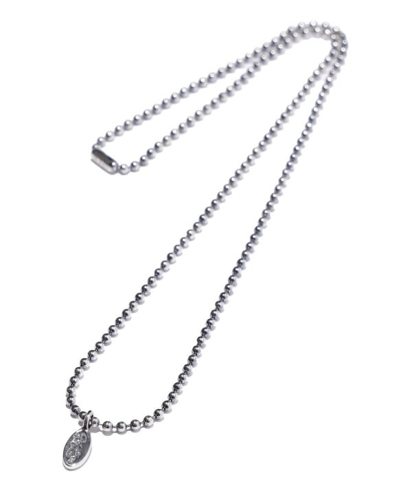 Bill wall leather ball chain necklace