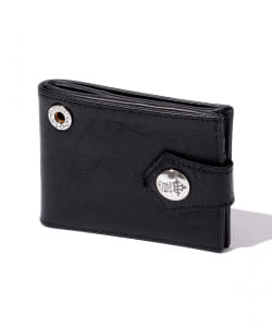 Bill Wall Leather / W924 ホースレザー Billfold with B-Crown Button ウォレット BEAMS EXCLUSIVE