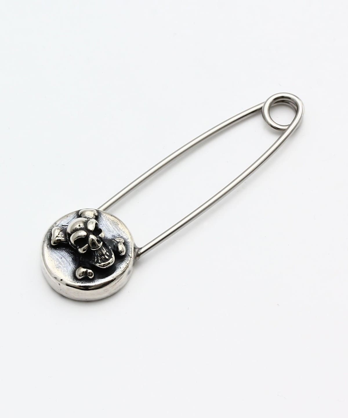 BILL WALL LEATHER Safety Pin スカル BEAMS Bill Wall Leather（ビルウォールレザー）【EXCLUSIVE】Safety Pin