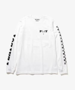 PLAYBOY / 別注 ロングスリーブ Tシャツ Vol.2 WHITE