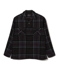 【アウトレット】Bill Wall Leather / 別注 PENDLETON オープンカラーシャツ
