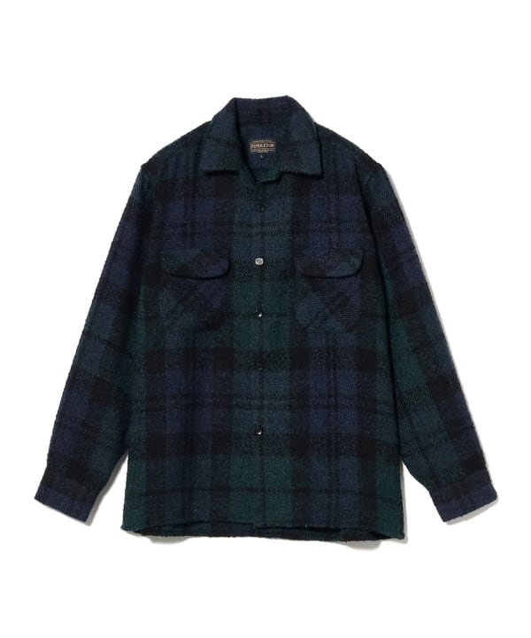 Bill Wall Leather（ビルウォールレザー）【別注】PENDLETON / Special Open Collar  Shirt（シャツ・ブラウス カジュアルシャツ）通販｜BEAMS