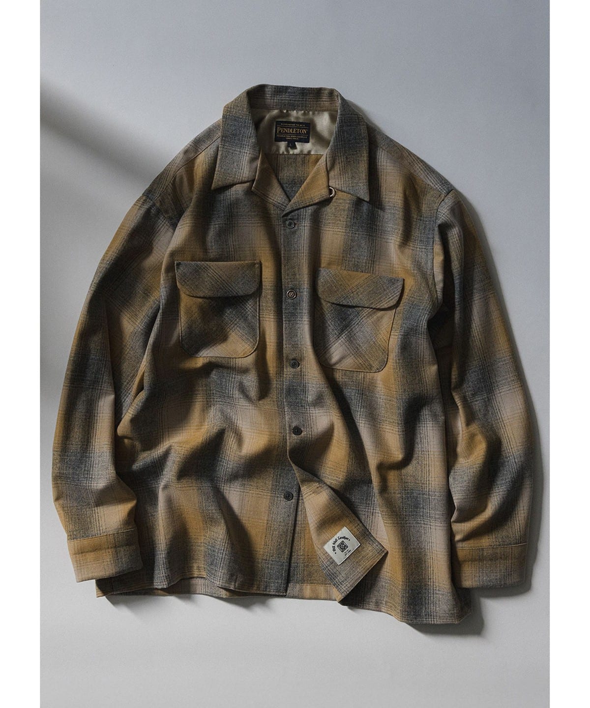 BEAMS✖️Bill Wall Leather✖️PENDLETON 長袖シャツ Bill Wall Leather（ビルウォールレザー）【別注】PENDLETON