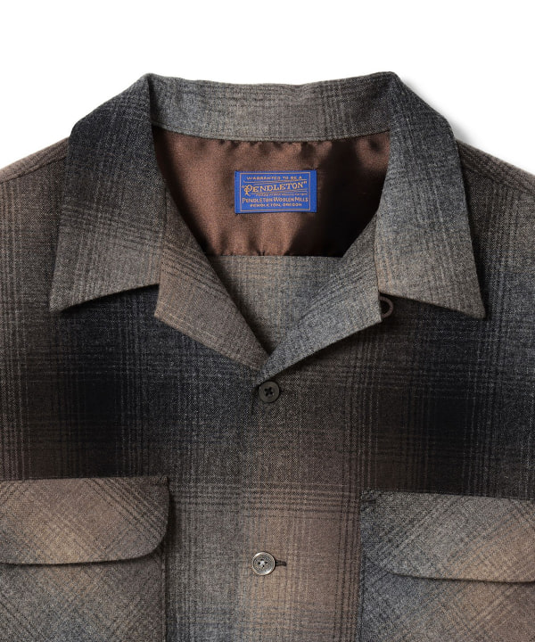 【別注】PENDLETON / Crafted in Japan Open Collar Shirt 26AW