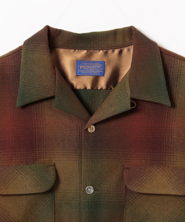 【別注】PENDLETON / Crafted in Japan Open Collar Shirt 26AW