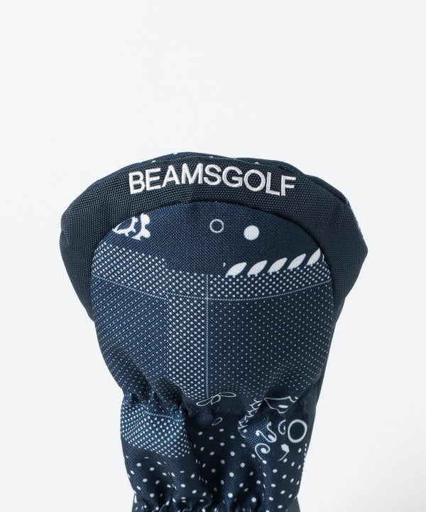 BEAMS GOLF バンダナプリント ヘッドカバー(ユーティリティ) その他