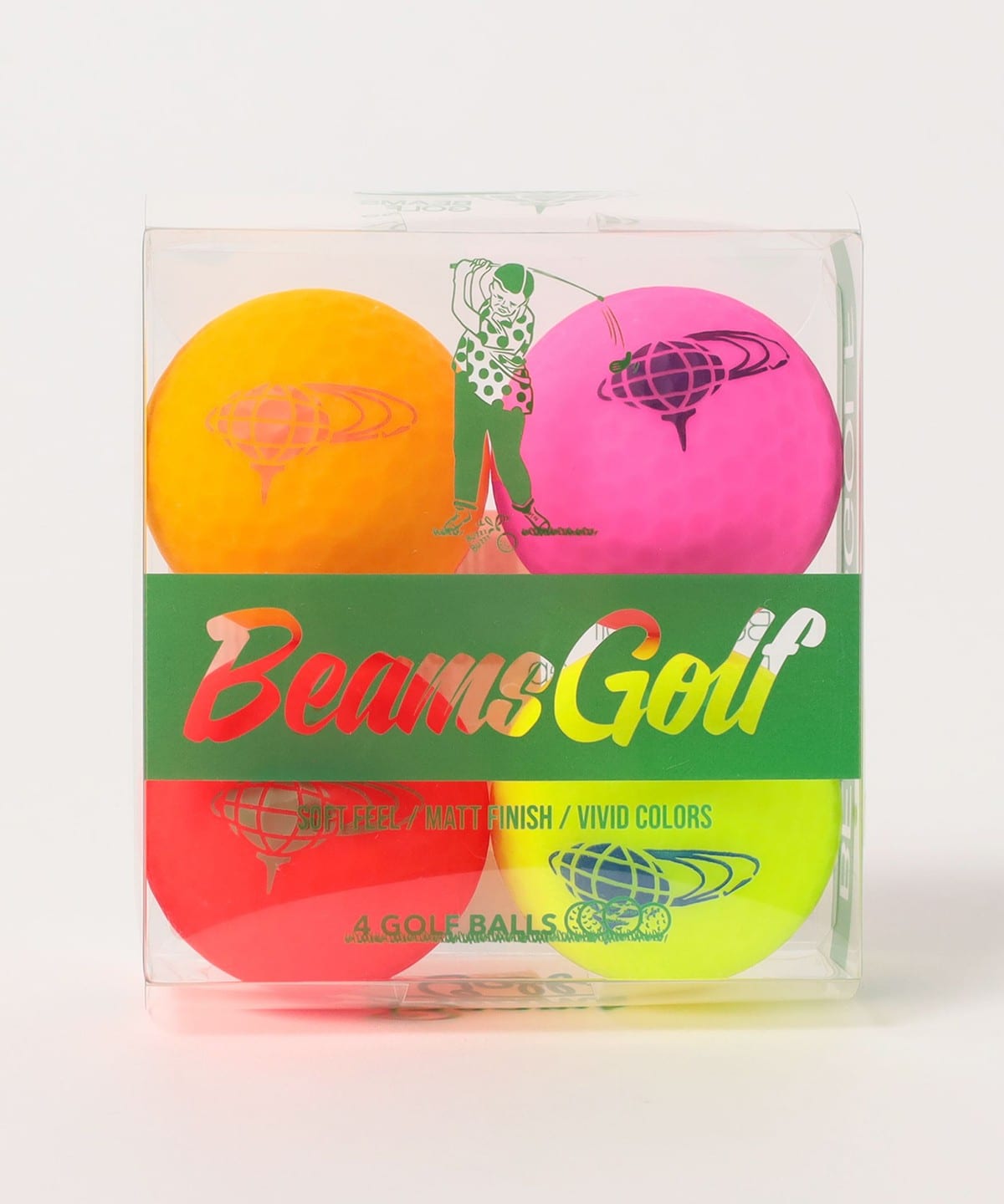 BEAMS GOLF（ビームス ゴルフ）BEAMS GOLF / カラー ゴルフボール 4個 ...