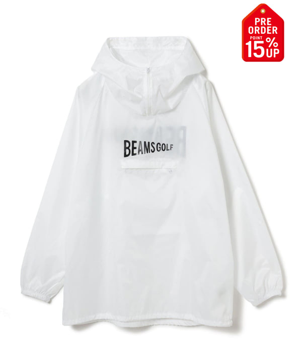 新品　BEAMS GOLF プルオーバー　アノラックパーカー 男女兼用】撥水パッカブル アノラックパーカー｜ビームス ゴルフ