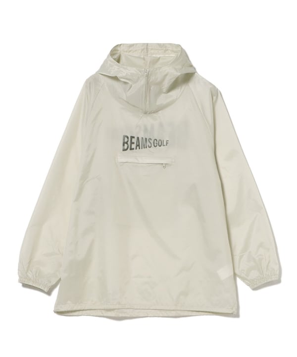 BEAMS GOLF レインウェア セットアップ 上下セット 白 M 美品 BEAMS GOLF（ビームス ゴルフ） レインコート カッパ 自転車 「UNISEX