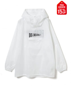【+15%ポイントUP】〈UNISEX〉BEAMS GOLF /  撥水 パッカブル アノラック パーカー