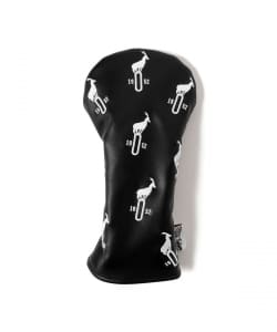 【ショップ限定商品】Goat Hill Park Golf Club / エンブロイ クラブカバー BLACK（ドライバー用）