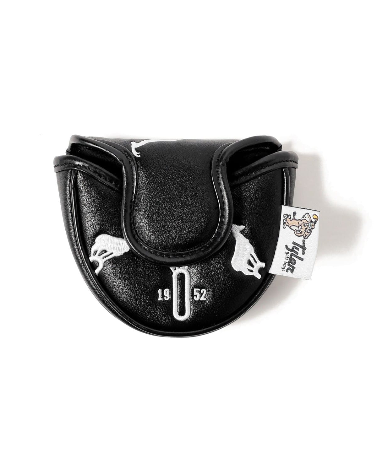 Goat Hill Park Golf Club / エンブロイ パターカバー(マレット型) アウトドア・スポーツ MEN BLACK ONE SIZE Goat Hill Park Golf Club / エンブロイ パターカバー(マレット型) アウトドア・スポーツ MEN BLACK ONE SIZE